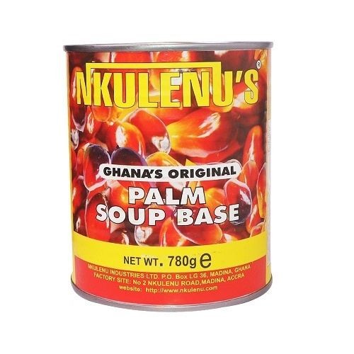 Can of Nkulenu's Ghana's Original Palm Soup Base, 780g.